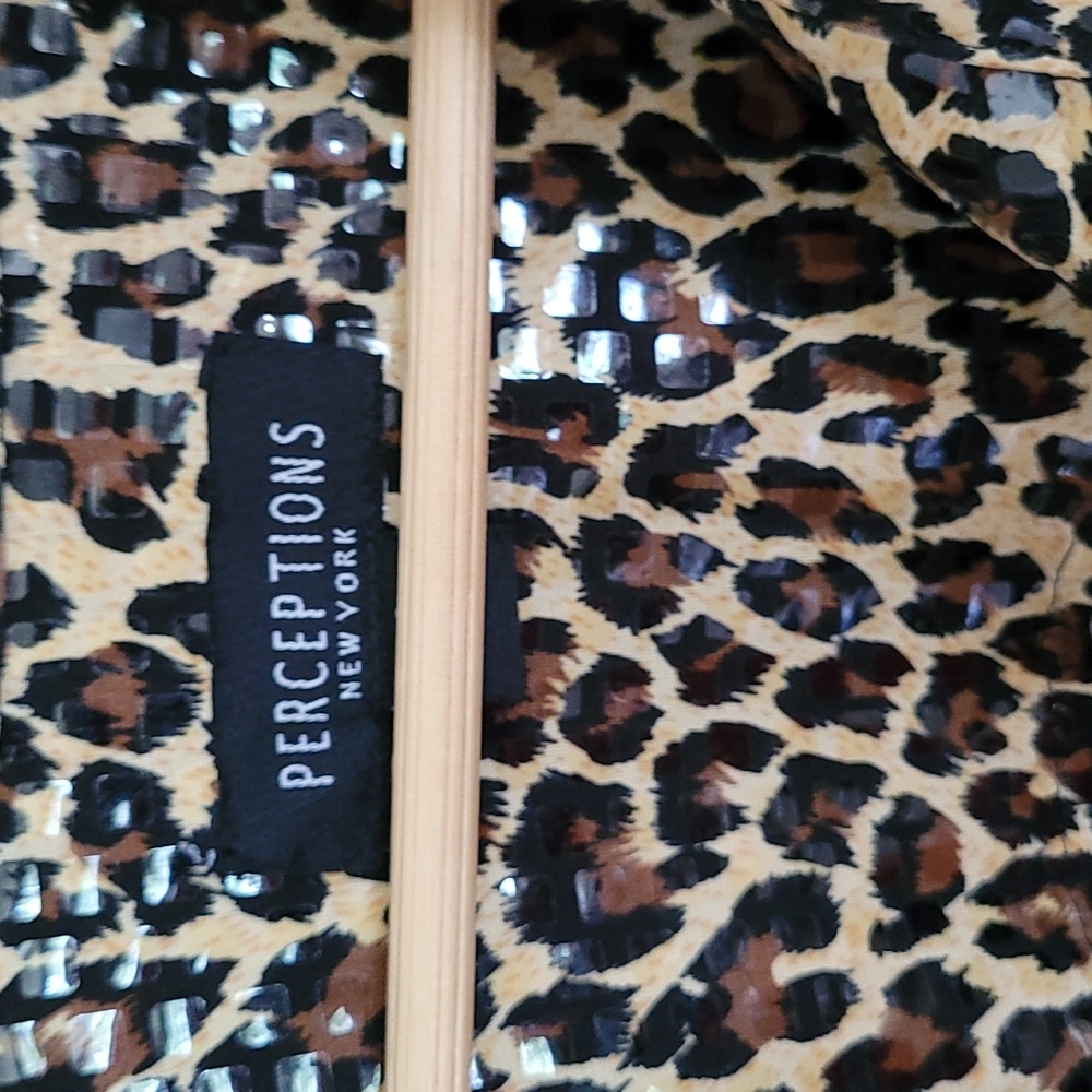 Shiny leopard jacket - Picture 2 of 6